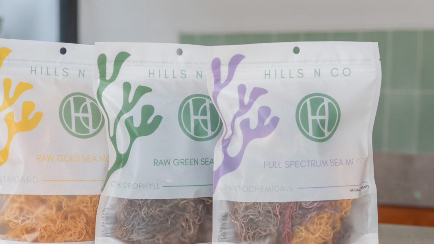 Gold, Green, and Purple Sea Moss: What's the Difference?
